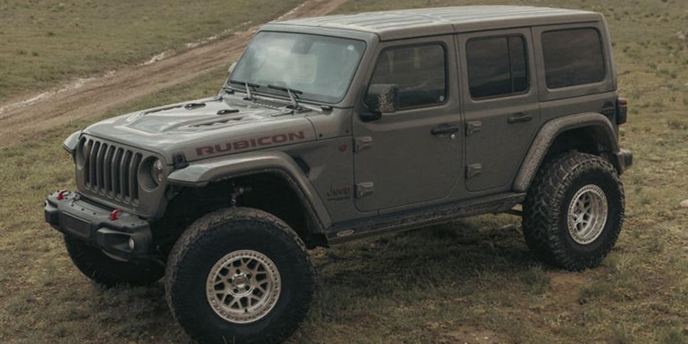 Jeep Wrangler KMC Wheels KM235 GRENADE CRAWL